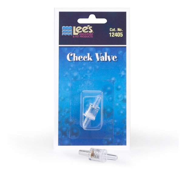 Lee's Pet Products ALE12405 Check Air Flow Valve for Aquraium Pumps, 1-Blister Card