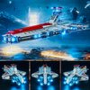 YEABRICKS LED Light for Lego-75367 Star Wars Venator-Class Republic Attack Cruiser Building Blocks Model (Lego Set NOT Included)