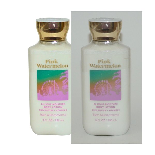 Bath & Body Works Body Lotion Pack of 2, 8oz Each (Pink Watermelon)