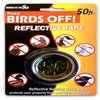 Bird-X Reflective Tape, Flashing Bird Scare Tape, Iridescent Red Tape for Multi-Sensory Attack, Easy to Install, 1" W x 50' L