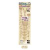Chade Fashions Ali Naturale Weave Straight 18", 20", 22" + HD 4X4 Closure Human Hair Blended 1 Pack Solution - AN344S5 (613)