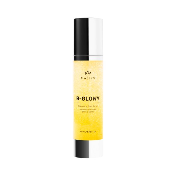 MAËLYS B-GLOWY Brightening Body Serum - Body Serum with Niacinamide, Meadowfoam Oil & Peptides - Targets Dark Spots & Uneven Skin Tone