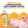 BELLA B Baby Massage Oil 3.3 oz - Baby Oil Organic - Infant Massage Oil Baby - Baby Massage Oil Organic - Organic Baby Oil Lavender - Lavender Baby Oil - Massage Oil Organic for Infants