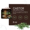 Essentially KateS Castor Oil Hair Mask 8 Fl Oz - Infused with Rosemary, Peppermint, Grapefruit and Ginger Oil - Fuller and Thicker Looking Formula - Last Long with Immediate Effect