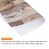 MECCANIXITY Dollhouse Floorboards 4 x 4 Inch Gray Rectangle Dollhouse Wallpaper and Flooring for Dollhouse Accessories 2 Pcs