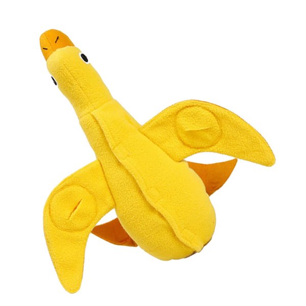 BCOATH Multifunctional Dog Chew Toy Squeaky Pet Molar Toy Interactive Plush Puppy Doll Stuffed Animal for Aggressive Chewers and Teething Puppies