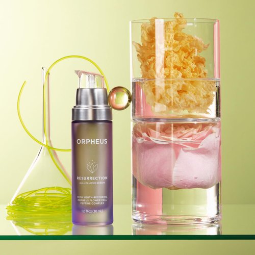 ORPHEUS All-In-One Plant Stem Cell Face Serum - Award Winning - with Collagen Stimulating Peptide Complex, Hyaluronic Acid, Niacinamide and Vitamin C | 1.0 oz. 100% Pure. Vegan