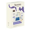 Aveeno Stress Relief Gift Set, Skincare Set for Sensitive Skin with Soothing Body Wash & Moisturizing Body Lotion, plus, Skin Relief Repairing Hand Masks for Very Dry Skin, 3 Items
