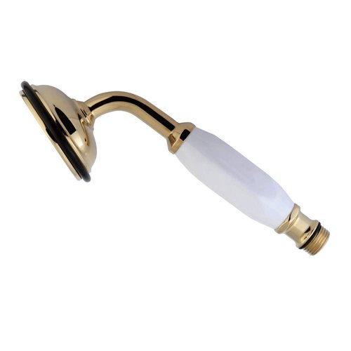 Kingston Brass ABT1020-2 Vintage Hand Shower Head, Polished Brass