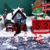 Marspark Christmas Village Accessories 5 x 50 Inch Christmas Miniature Road Village Street Mat Xmas Village Snow Street Decorations for Little Village Landscape (Gray Gravel Road Style)