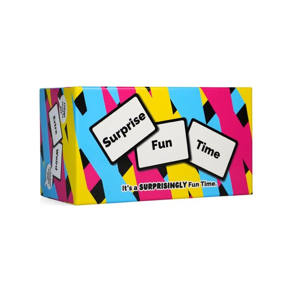 Surprise Fun Time - The Party Game That's Surprisingly Fun for Everyone - Funny Team Game for Adults, Teens, Tweens, & Family - Card Game for Game Night, Christmas, New Years - Best New Game Dec.2024