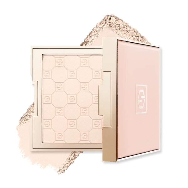 Jouer Soft Focus Hydrate & Setting Powder - Pressed Powder with Matte Finish - Blurring Powder for Fine Lines and Pores - Set Face Makeup Foundation or Concealer - Translucent