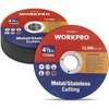 WORKPRO 20-Pack Cut-Off Wheels, 4-1/2 x 7/8-inch Metal&Stainless Steel Cutting Wheel, Thin Metal Cutting Disc for Angle Grinder