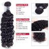 Amella Hair 100% Unprocessed Kinky 1 Bundle Remy 8A Brazilian Curly Virgin Hair Extensions 100g/pc Natural Black Color(10inch)