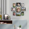 Icona Bay 8x10 Black Picture Frame Beautifully Detailed Molding, Contemporary Picture Frame Set, Wall Mount or Table Top, Inspirations Collection