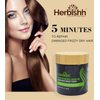 Herbishh Argan Hair Mask-Deep Conditioning & Hydration For Healthier Looking Hair for very Dry, Weak, Stressed Out Hair, No Sulphates, No Parabens