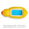Munchkin® Duck™ Inflatable Baby Bathtub with White Hot® Heat Alert