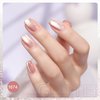 GAOY Pink Ocean Cat Eye Gel Nail Polish Set with Magnet for Holographic Cat Eye, Salon Gel Manicure and Nail Art DIY at Home