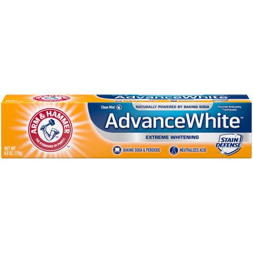 Arm & Hammer Advance White Extreme Whitening Toothpaste Clean Mint - 6 Oz-