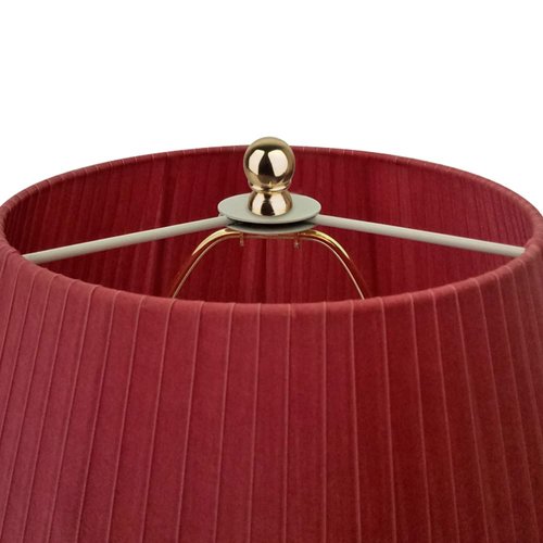 Helunsi 8 Inch Lamp Harp, 2 Set Gold Lamp Shade Harp Holder with Finial, DIY Detachable Replacement Lampshade Adapter Harp Bracket Hardware for Table & Floor Lamps Accessories Parts Repair - Metal