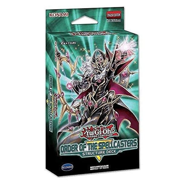 Yu-Gi-Oh! Cards Order of The Spellcasters Structure Deck | 3 Super Rares | 2 Ultra Rares