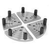 WEN LA421F 5-Inch Flat Lathe Chuck Jaws for Bowl Turning