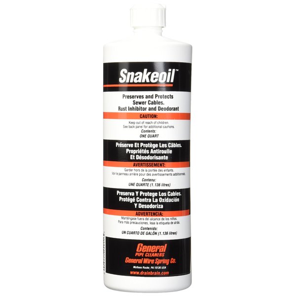 General Wire SOQ Snake Oil, 1 Quart, Small