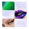 HOSAILY Chameleon Eyeshadow Liquid Glitter Eyeshadow, 5 Colors Shimmer Metallic Intense Color Shifting Multi-chrome Liquid Eyeshadow Long Lasting Quick Dry High Pigmented Holographic Shiny Eye Makeup Set