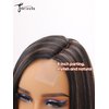 forfeels Brown Bob Wig Short Straight Bob Wigs for Black Women,Side Part Bob Wig Synthetic Short Wigs for Women Daily Use Heat Resistant(10 Inch,Brown Mixed Caramel Highlights)