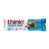think! Protein Bars with Chicory Root for Fiber, Digestive Support, Gluten Free with Whey Protein Isolate, Chocolate Chip, Snack Bars Without Artificial Sweeteners, 1.4 Oz (10 Count)