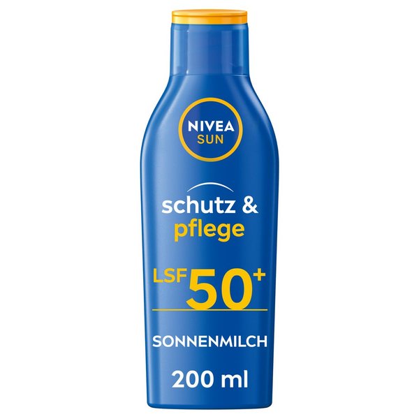 Nivea Sun Protect & Moisture Sun Lotion with Improved Formula SPF 50+ - 1x 200 ml