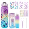 Decorate Your Own Water Bottle Kits for Girls, Gifts Girls Ages 8-12, Fun Art Kits with Glitter Gems Stickers, Arts and Crafts for Kids 4-6, DIY Water Bottle for Girls School Birthday Christmas Gifts