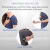 Core Products Omni Massage Ball Manual Roller Massager for Self Massage Therapy Tool, Black Cap - Red