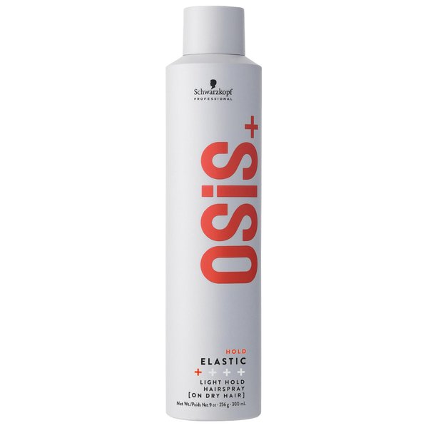 OSiS+ Elastic Light Hold Hairspray 9oz - | Heat Protection and Shine | All Hair Types