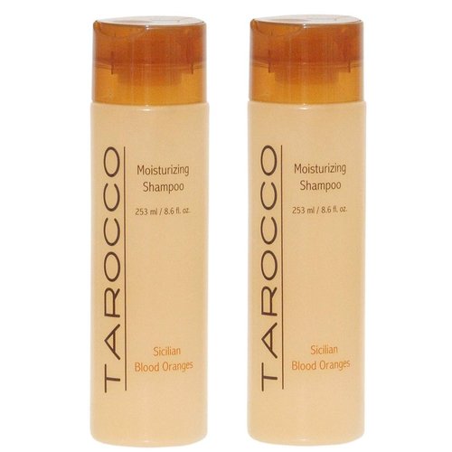 Tarocco Moisturizing Shampoo 253ml/8.6 fl oz x 2 with Sicilian Blood Oranges by Baronessa Cali