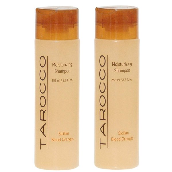 Tarocco Moisturizing Shampoo 253ml/8.6 fl oz x 2 with Sicilian Blood Oranges by Baronessa Cali