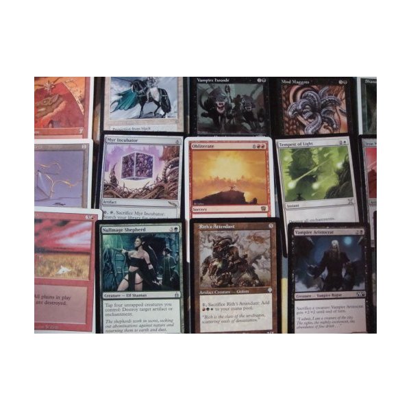 100 Magic the Gathering Cards Premium MTG Cards Includes 50+ Rares/Uncommons Collection Foils/mythics possible!