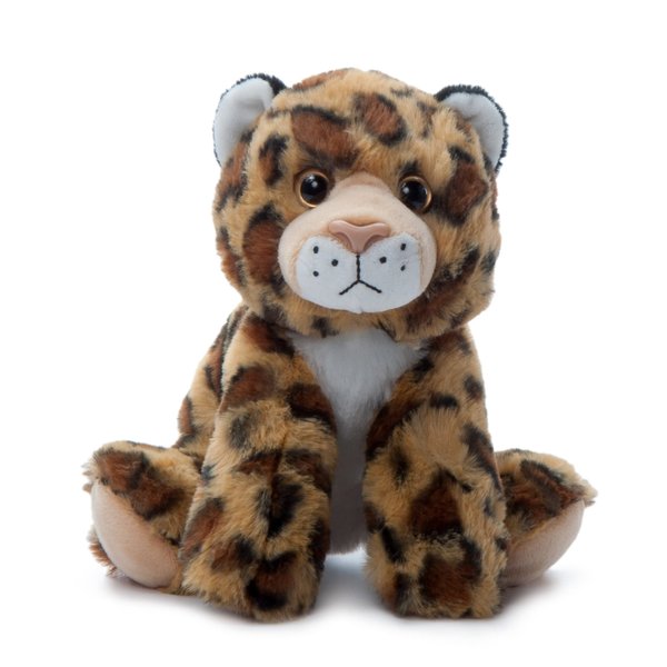 The Petting Zoo Jaguar Stuffed Animal, Gifts for Kids, Wild Onez Zoo Animals, Jaguar Plush Toy 9 inches
