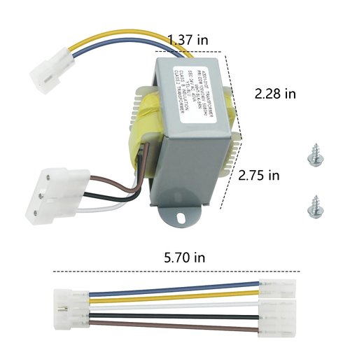 120-240V Dual Voltage Transformer Kit for Pentair 42001-0107 Mastertemp or Sta-rite Pool and Spa Heater Electrical Systems 42001-0107S