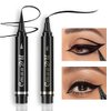 AMY'S DIARY 2 Pcs Waterproof Eyeliner Pen Super Slim&Thick Black Professional Makeup Liquid Eye Liner Pencil Long Lasting for Women(C1)