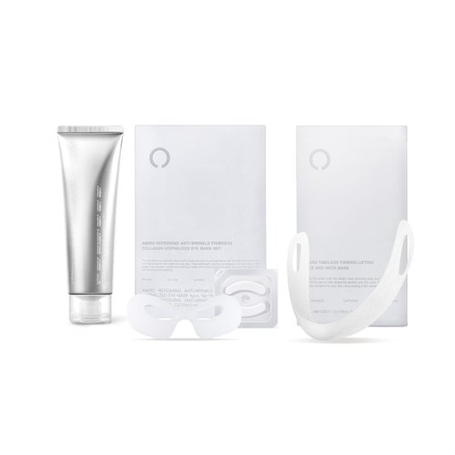 AMIRO Eye Mask, V-Face Mask & 70ml Preparation Gel Set for R3 Turbo Facial Device - Complete Kit for Eye Rejuvenation & Facial Lifting