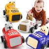 SEPHIX Toddler Car Toys for 1 Year Old Boy - First Birthday Gifts for 1 2 3 Year Old Boy - Press and Go Cars Baby Animal Racing Trucks Toy for Little Kids Ages 1-6