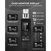 STRICH M1 Wireless Microphone System UHF Wireless XLR Transmitter and Receiver for Dynamic Microphone, Audio Mixer, PA System
