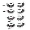 SY LASHES 16mm 3D Raal Mink Lashes Natural Look False Eyelashes Wispy Short Eye Lashes Fluffy Soft Reusable Luxury Volume 5D Fake Eyelashes (Angel, 4 pairs)