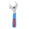 Channellock 8WCB 8-Inch WideAzz Adjustable Wrench|1.5-Inch Wide Jaw Opening|Precise Jaw Design Grips Tight-Even in Tight Spaces|Measurement Scales Engraved on the Tool|CODE BLUE Comfort Grip