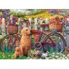 Ravensburger 15036 Cute Dogs in The Garden 500 Piece Puzzle for Adults - Every Piece is Unique, Softclick Technology Means Pieces Fit Together Perfectly