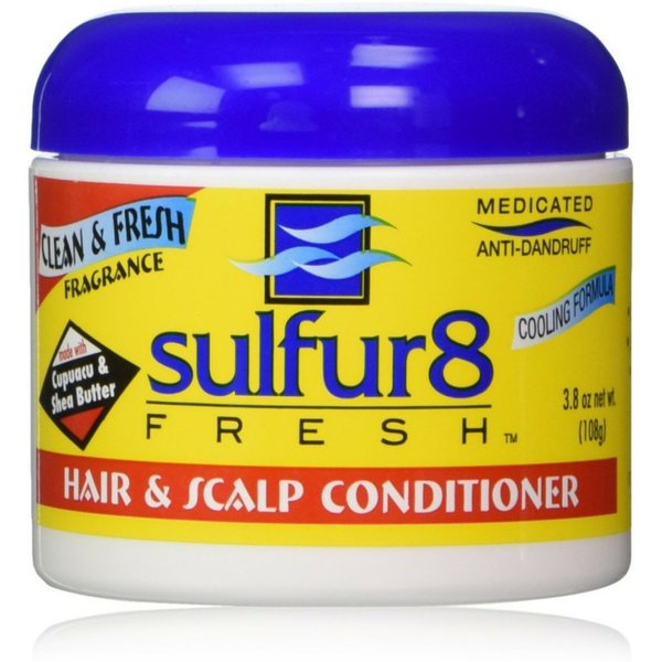 Sulfur 8 Fresh Medicated Anti-Dandruff Hair & Scalp Conditioner 3.8 Oz