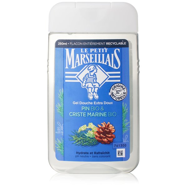 Le Petit Marseillais Shower Gel for Men Pine and Sea Fennel 250 ml by Le Petit Marseillais