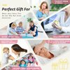 Vollence 7" Sleeping Micro Full Body Silicone Doll Boy Eye Closed Anatomically Correct with Feed Kit Accessories & Gift Box for Kids 3+ Or Reborners Collection - Boy