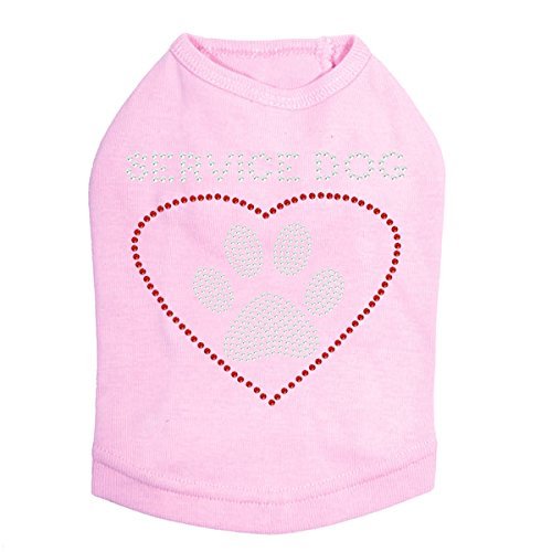 Service Dog Dog Shirt 3XL PINK